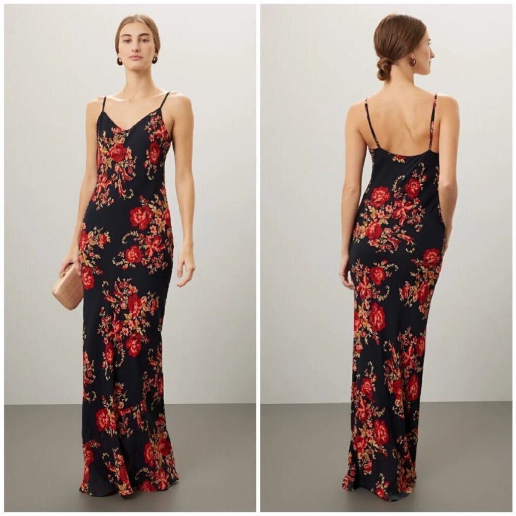 Reformation Parma Dress In Admire, Size Small
